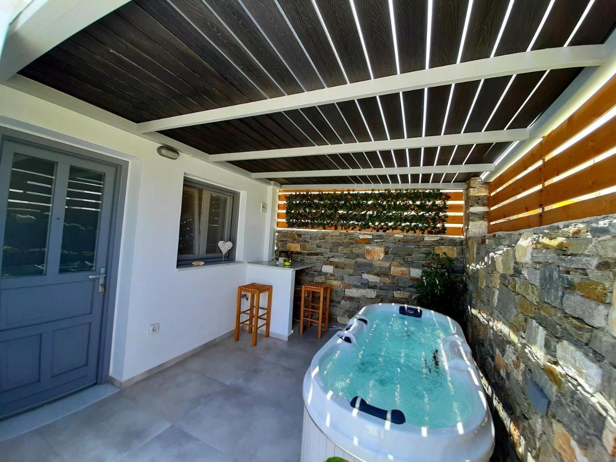 Blue View Villa Apartment #3 With Jacuzzi Parasporos Esterno foto